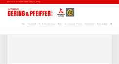 Desktop Screenshot of gering-pfeiffer.de