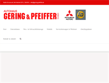 Tablet Screenshot of gering-pfeiffer.de